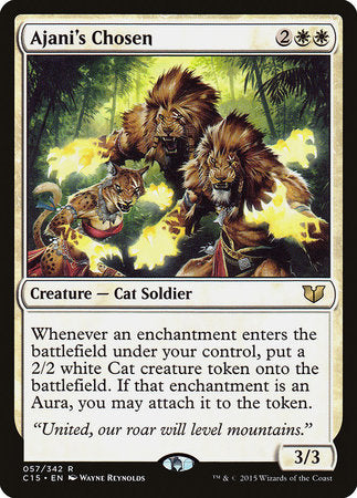 Ajani's Chosen [Commander 2015] | Good Games Cannington