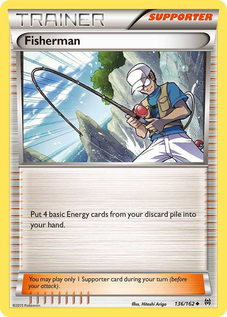 Fisherman (136/162) [XY: BREAKthrough] | Good Games Cannington