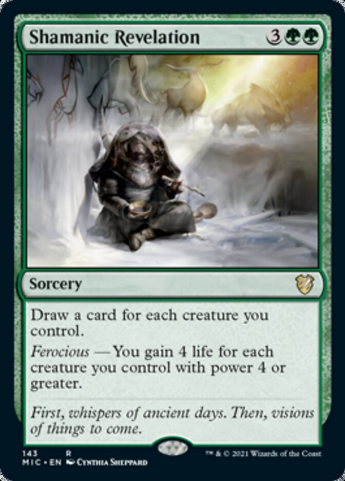 Shamanic Revelation [Innistrad: Midnight Hunt Commander] | Good Games Cannington