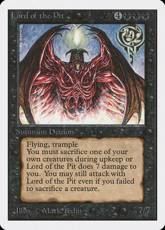 Lord of the Pit [Unlimited Edition] | Good Games Cannington