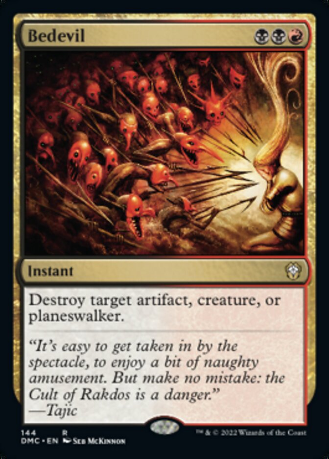 Bedevil [Dominaria United Commander] | Good Games Cannington