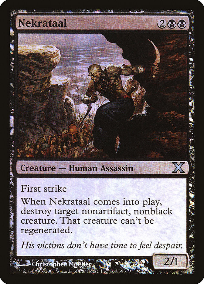 Nekrataal (Premium Foil) [Tenth Edition] | Good Games Cannington