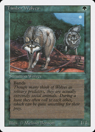 Timber Wolves [Revised Edition] | Good Games Cannington