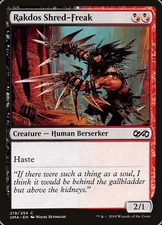 Rakdos Shred-Freak [Ultimate Masters] | Good Games Cannington