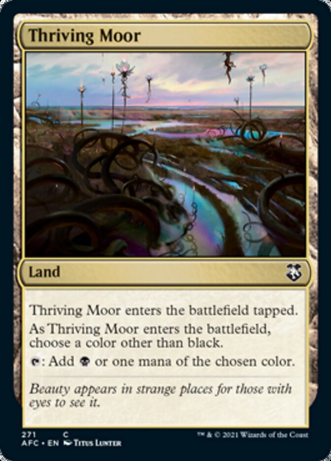 Thriving Moor [Dungeons & Dragons: Adventures in the Forgotten Realms Commander] | Good Games Cannington
