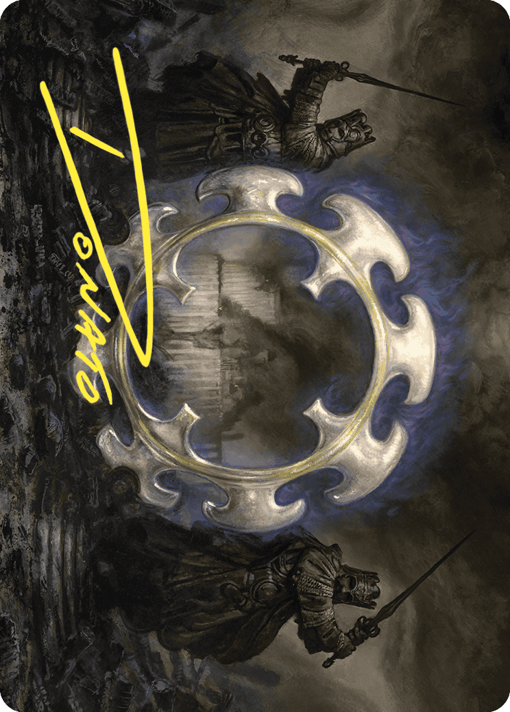 Court of Ardenvale Art Card (Gold-Stamped Signature) [Wilds of Eldraine Art Series] | Good Games Cannington