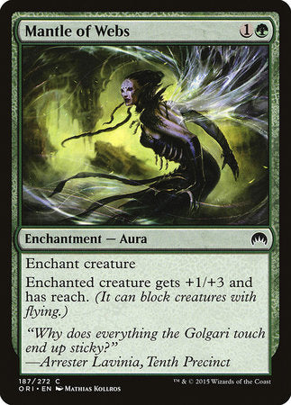 Mantle of Webs [Magic Origins] | Good Games Cannington