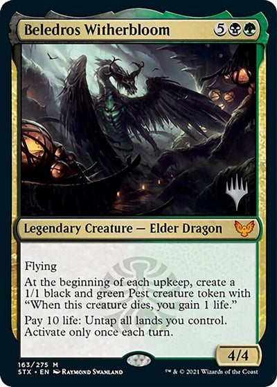 Beledros Witherbloom (Promo Pack) [Strixhaven: School of Mages Promos] | Good Games Cannington