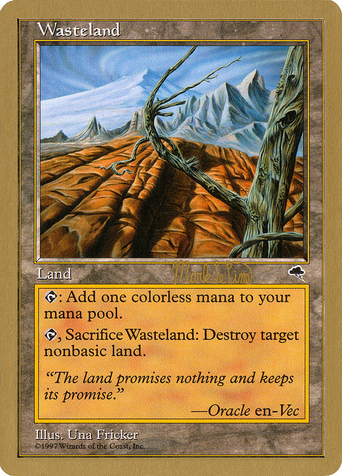Wasteland (Mark Le Pine) [World Championship Decks 1999] | Good Games Cannington