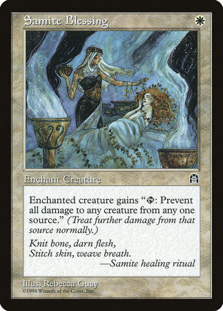 Samite Blessing [Stronghold] | Good Games Cannington