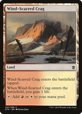 Wind-Scarred Crag [Khans of Tarkir] | Good Games Cannington