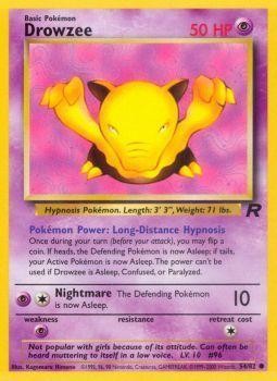 Drowzee (54/82) [Team Rocket Unlimited] | Good Games Cannington