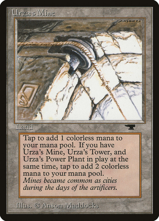 Urza's Mine (Pulley Embedded in Stone) [Antiquities] | Good Games Cannington