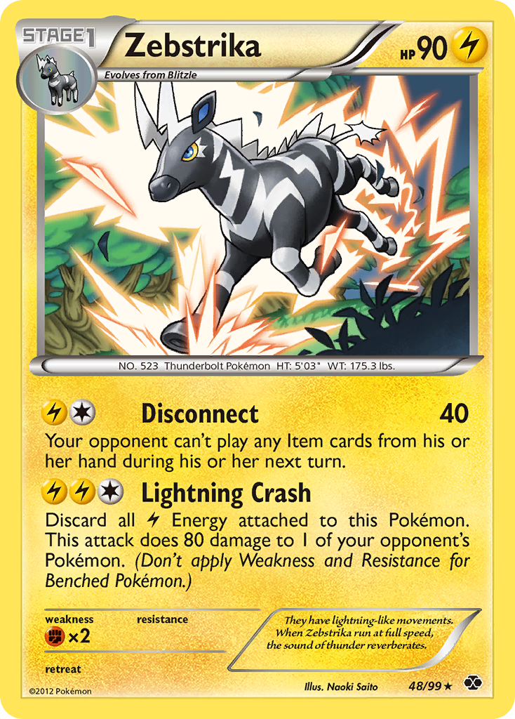 Zebstrika (48/99) [Black & White: Next Destinies] | Good Games Cannington