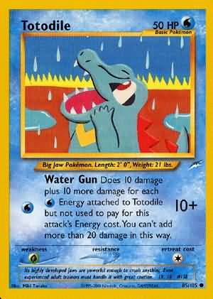 Totodile (85/105) [Neo Destiny Unlimited] | Good Games Cannington