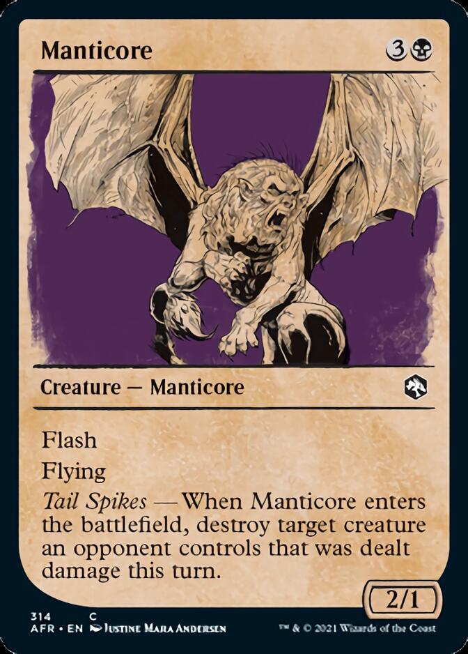 Manticore (Showcase) [Dungeons & Dragons: Adventures in the Forgotten Realms] | Good Games Cannington