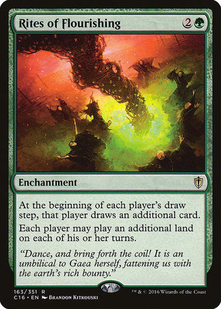 Rites of Flourishing [Commander 2016] | Good Games Cannington