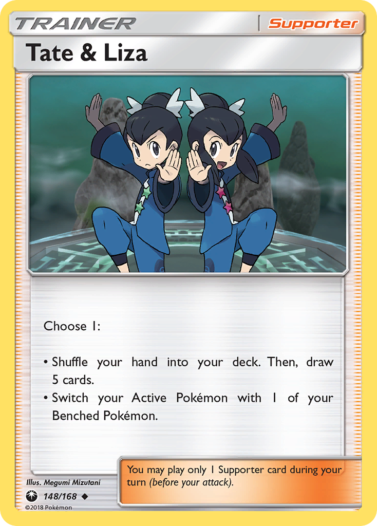 Tate & Liza (148/168) [Sun & Moon: Celestial Storm] | Good Games Cannington