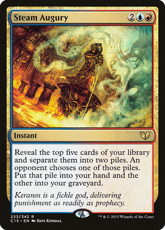 Steam Augury [Commander 2015] | Good Games Cannington