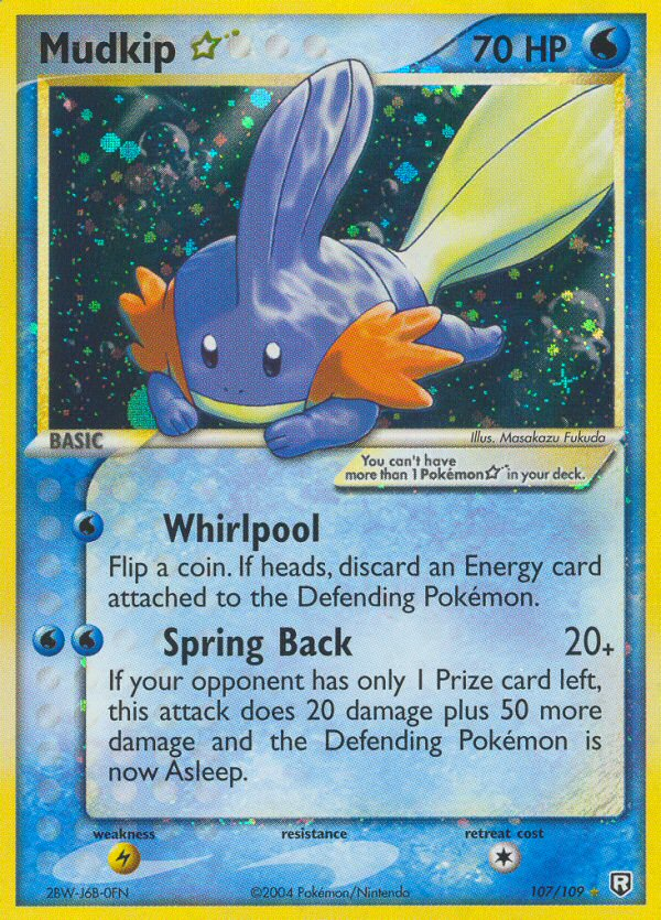 Mudkip Star (107/109) [EX: Team Rocket Returns] | Good Games Cannington