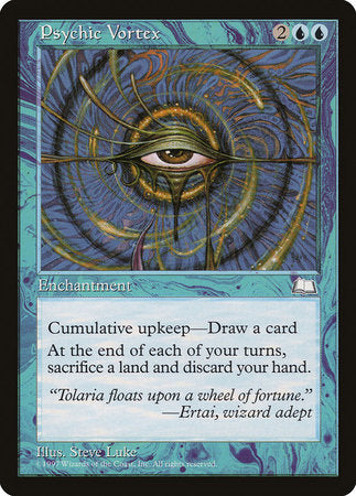 Psychic Vortex [Weatherlight] | Good Games Cannington