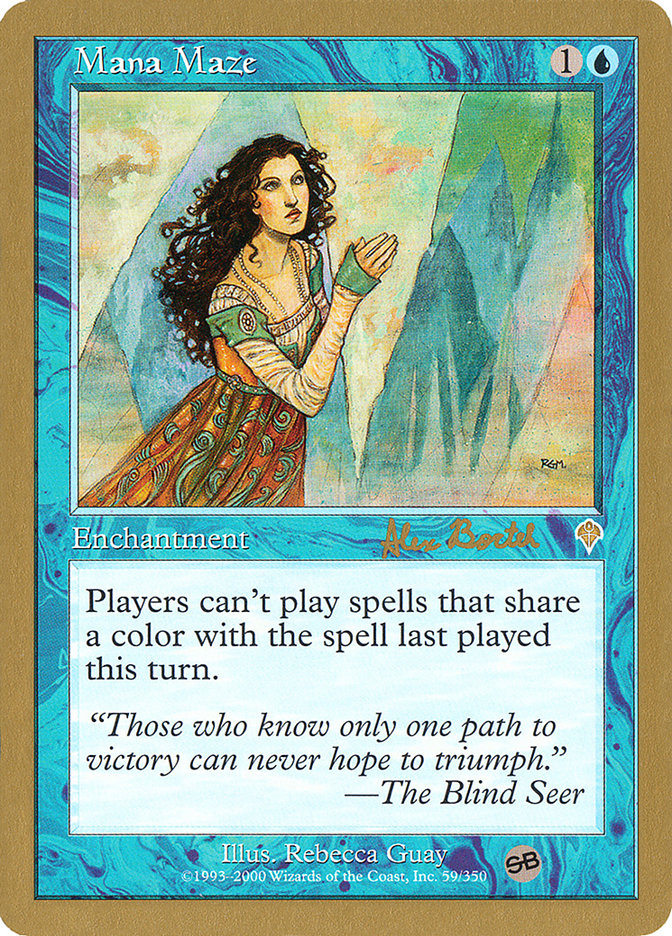 Mana Maze (Alex Borteh) (SB) [World Championship Decks 2001] | Good Games Cannington