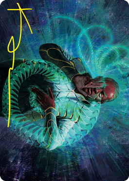 Biomathematician Art Card (Gold-Stamped Signature) [Strixhaven: School of Mages Art Series] | Good Games Cannington