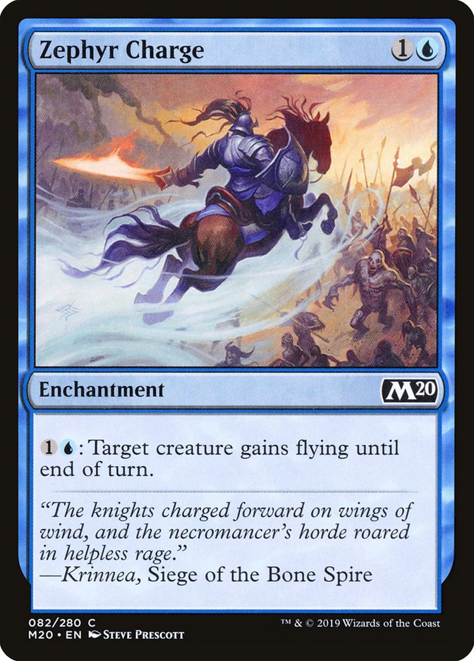 Zephyr Charge [Core Set 2020] | Good Games Cannington