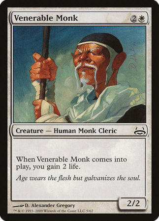 Venerable Monk [Duel Decks: Divine vs. Demonic] | Good Games Cannington