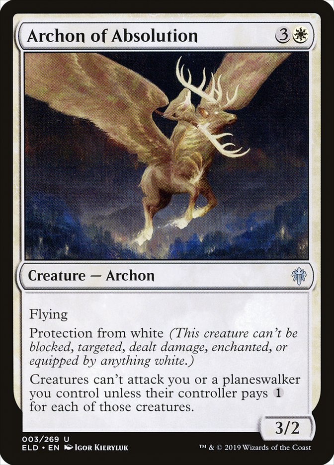 Archon of Absolution [Throne of Eldraine] | Good Games Cannington