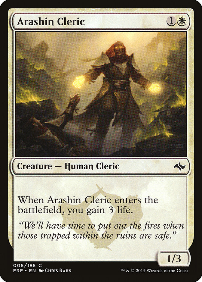 Arashin Cleric [Fate Reforged] | Good Games Cannington