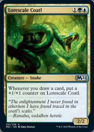 Lorescale Coatl [Core Set 2021] | Good Games Cannington