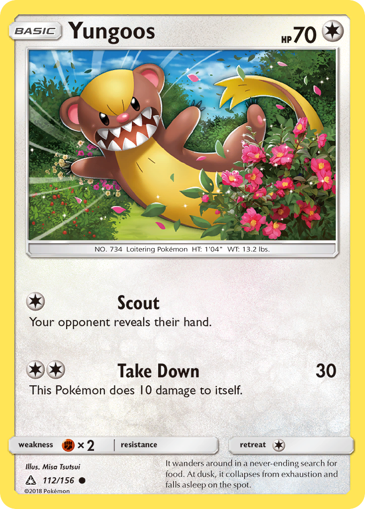 Yungoos (112/156) [Sun & Moon: Ultra Prism] | Good Games Cannington