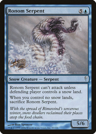 Ronom Serpent [Coldsnap] | Good Games Cannington