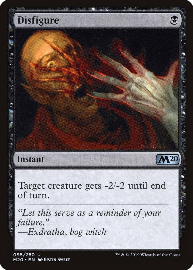 Disfigure [Core Set 2020] | Good Games Cannington
