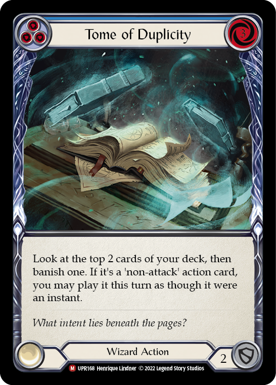 Tome of Duplicity [UPR168] (Uprising)  Rainbow Foil | Good Games Cannington