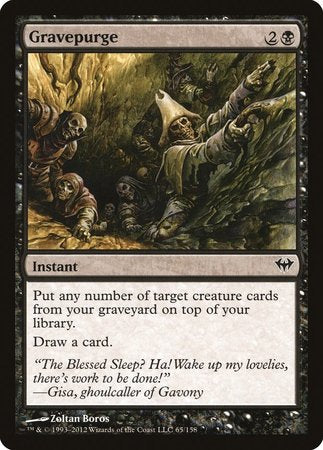 Gravepurge [Dark Ascension] | Good Games Cannington