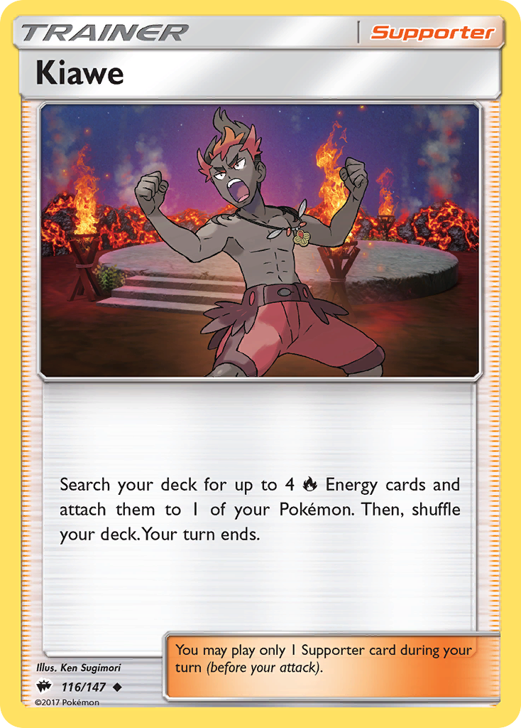 Kiawe (116/147) [Sun & Moon: Burning Shadows] | Good Games Cannington