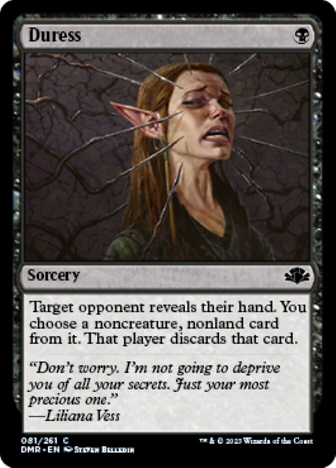 Duress [Dominaria Remastered] | Good Games Cannington