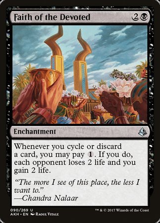 Faith of the Devoted [Amonkhet] | Good Games Cannington