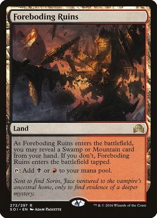 Foreboding Ruins [Shadows over Innistrad] | Good Games Cannington