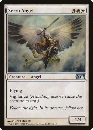 Serra Angel [Magic 2012] | Good Games Cannington