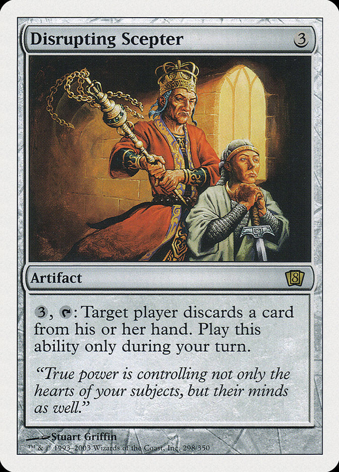 Disrupting Scepter [Eighth Edition] | Good Games Cannington