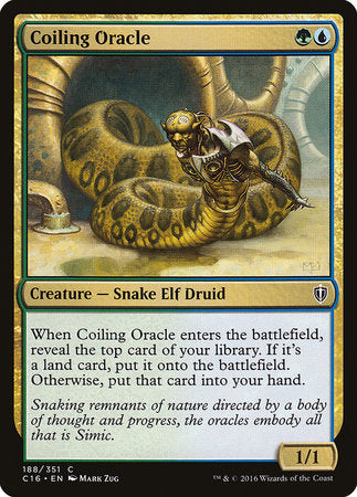 Coiling Oracle [Commander 2016] | Good Games Cannington