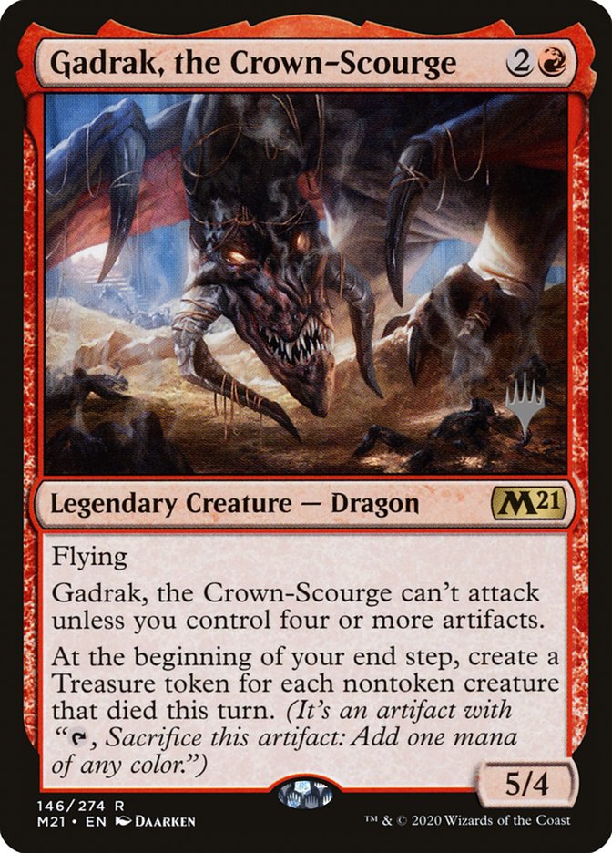 Gadrak, the Crown-Scourge (Promo Pack) [Core Set 2021 Promos] | Good Games Cannington