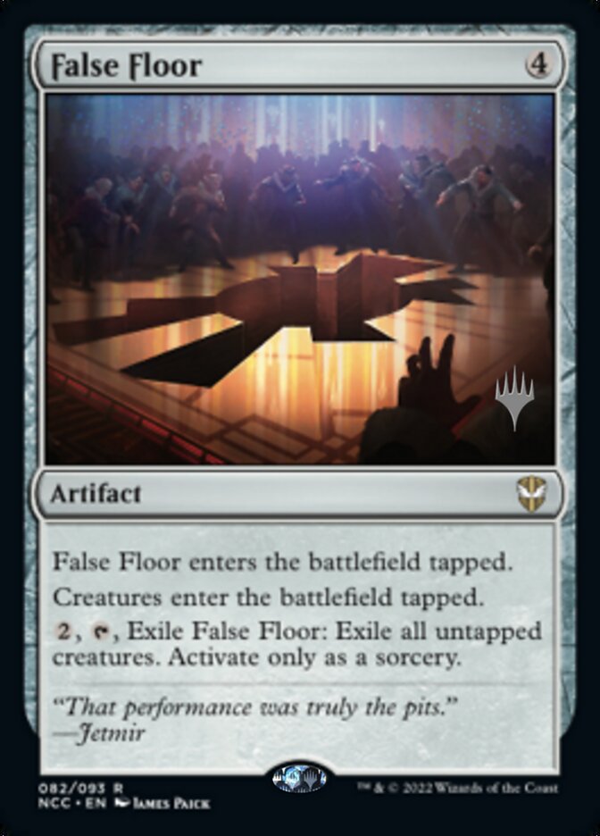 False Floor (Promo Pack) [Streets of New Capenna Commander Promos] | Good Games Cannington