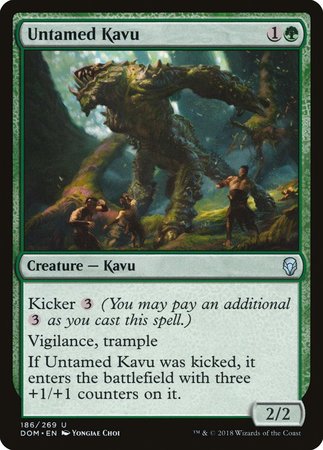 Untamed Kavu [Dominaria] | Good Games Cannington