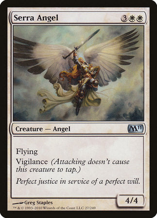 Serra Angel [Magic 2011] | Good Games Cannington