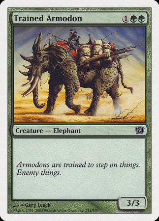Trained Armodon [Ninth Edition] | Good Games Cannington