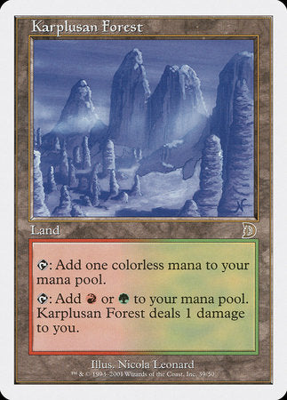 Karplusan Forest [Deckmasters] | Good Games Cannington
